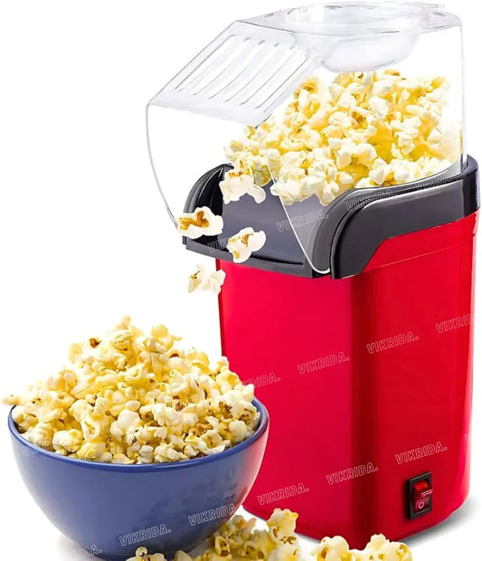 Hot Air Popper, Electric Popcorn Maker Machine with 1200W, No oil needed, Healthy and Delicious Snack for Kids, Adults.Great for Holding Parties in Home