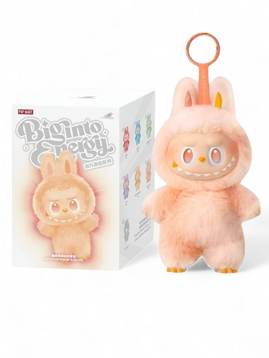 Labubu Plush Doll Keychain, LOYALTY The Monsters Big into Energy Series