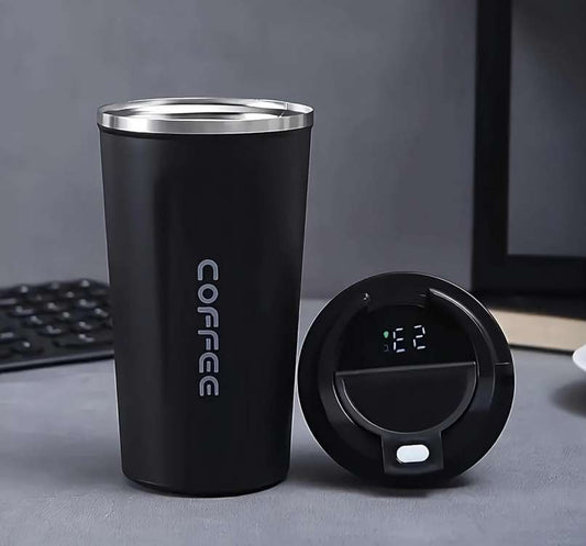Smart Temperature Display Vacuum Coffee Cup - Premium Insulated Tumbler (500ml)_4 Stainless Steel Coffee Mug (500 ml)